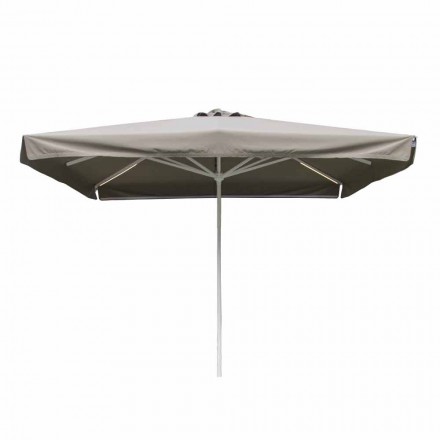 Paraguas exterior de tela con estructura metálica Made in Italy - Solero viadurini