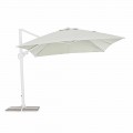 Paraguas de jardín de aluminio 3x4 con tejido de poliéster - Fasma