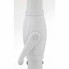 Sombrilla de jardín 4x4 con tela de poliéster y base de acero - Nastio viadurini