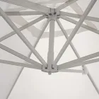 Paraguas de poliéster con mango y mástil lateral - Nexa viadurini