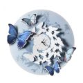 Reloj con Decoración de Mariposas en Diferentes Acabados Made in Italy - Gemelos