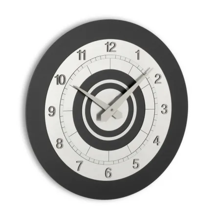 Reloj de Pared de PVC de Diferentes Tonos de Color Hecho en Italia - Flux viadurini