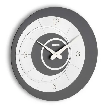 Reloj de pared de PVC en 3 acabados diferentes Made in Italy - Quick viadurini