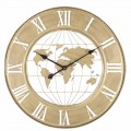 Reloj de Pared Diámetro 63 cm de Diseño Moderno en Hierro - Telma