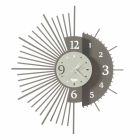 Reloj de pared de hierro de diseño elegante Made in Italy - Aneto viadurini