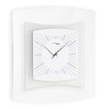 Reloj de Pared en Metacrilato Transparente y Bisatinado Made in Italy - Glad