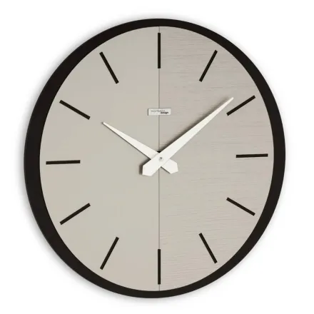 Reloj de Pared en PVC y Laminado en Diferentes Colores Made in Italy - Media viadurini