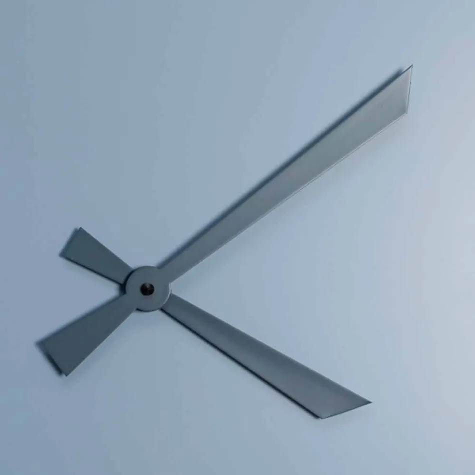 Reloj de pared industrial y moderno diseño cuadrado italiano - Titán viadurini