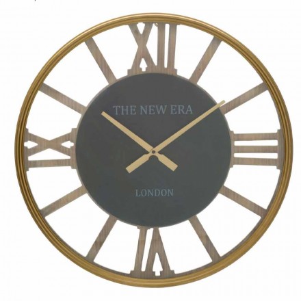 Reloj de Pared Redondo Diametro 60 cm de Diseño en MDF - Krizia viadurini