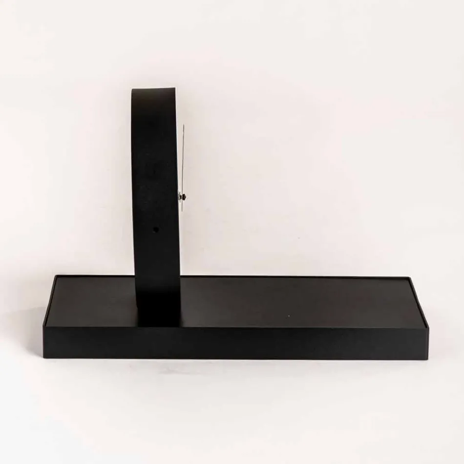 Reloj de mesa giratorio con espejo de acero Made in Italy - Meritorious viadurini