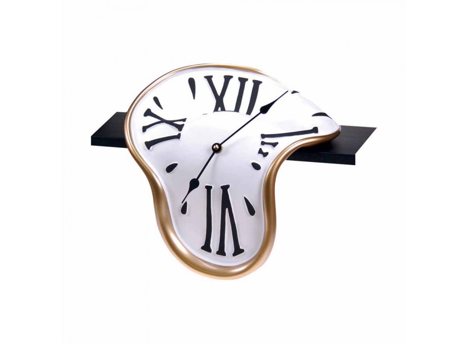 Reloj de mesa en resina decorado a mano Made in Italy - Corin viadurini