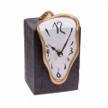 Reloj de mesa moderno con mecanismo de cuarzo Made in Italy - Figaro