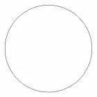 Reloj de pared grande y redondo de madera en mal estado - Mecanismo viadurini