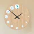 Reloj de Madera con Estampado Marino Hecho en Italia - Honduras