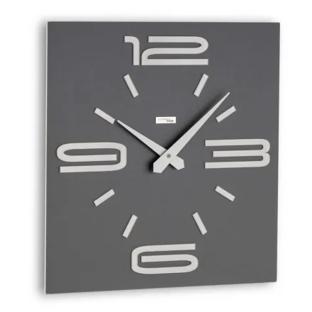 Reloj de metacrilato de colores y PVC semiespumado Made in Italy - Rich viadurini