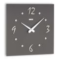 Reloj de Pared con Aplicaciones de Lino Prensado en Capas Made in Italy - Exacto