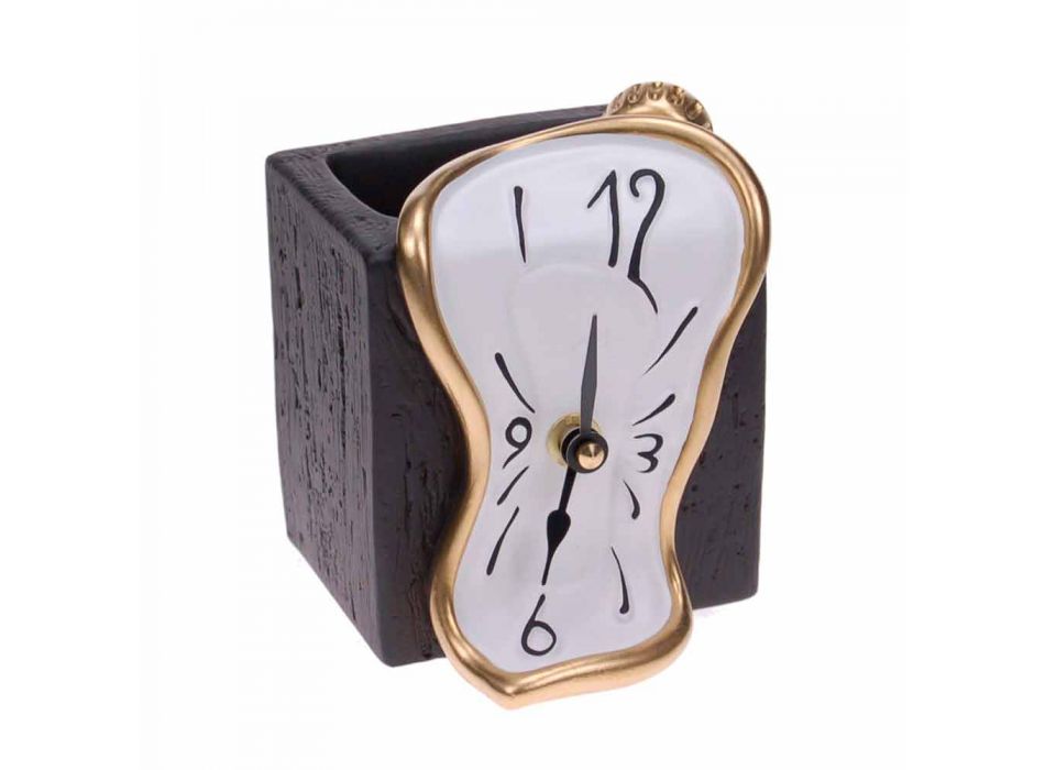 Reloj de lápiz de diseño de mesa Made in Italy - Figaro viadurini