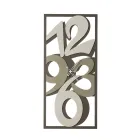 Reloj de Hierro con Grandes Números Made in Italy - Acuario viadurini