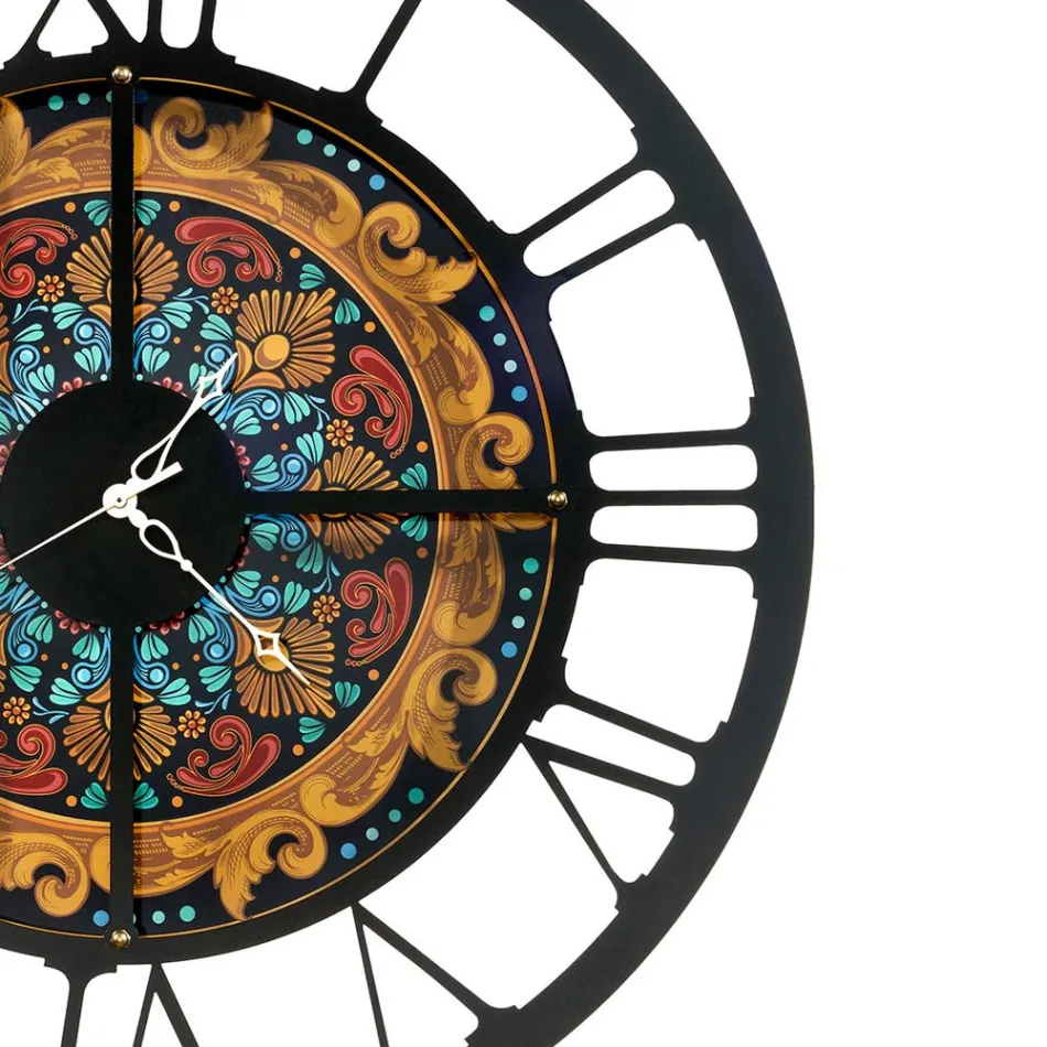 Reloj de Hierro en 3 Acabados Diferentes Made in Italy - Trigo viadurini