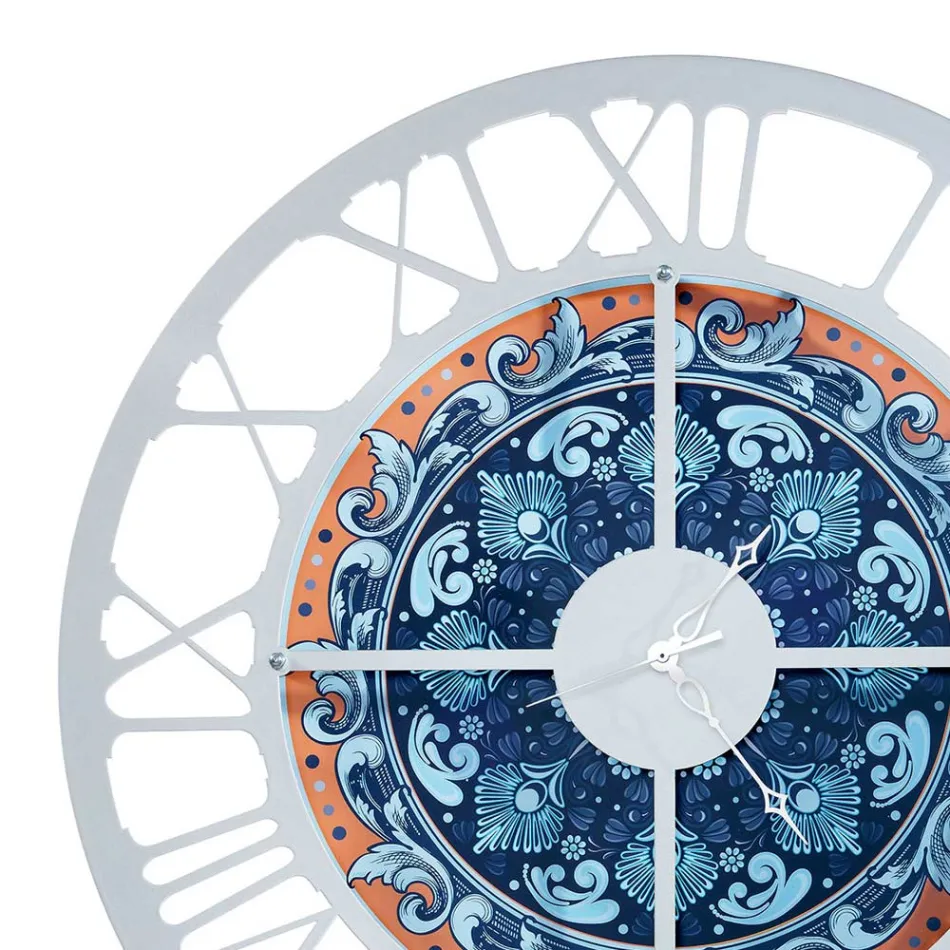 Reloj de Hierro en 3 Acabados Diferentes Made in Italy - Trigo viadurini