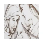 Panel con la Familia Grabada a Láser Made in Italy - Micky viadurini