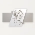 Panel con la Familia Grabada a Láser Made in Italy - Micky viadurini