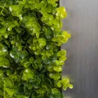 Panel decorativo de metal con flores artificiales Made in Italy - Fiorellino viadurini