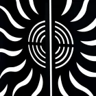 Protector de Estufa Curvo con 2 Puertas de Metal Made in Italy - Pato viadurini