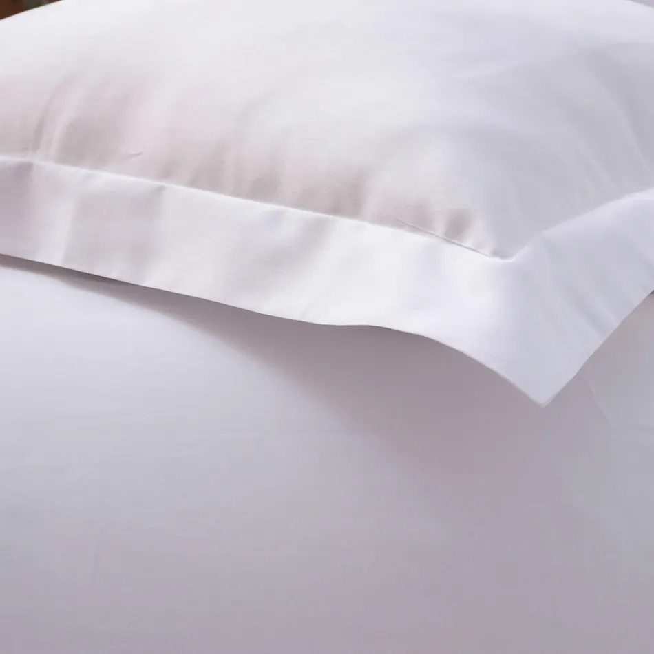 Juego de funda nórdica de satén 100 % algodón con 2 fundas de almohada fabricadas en Italia - Fluffy viadurini