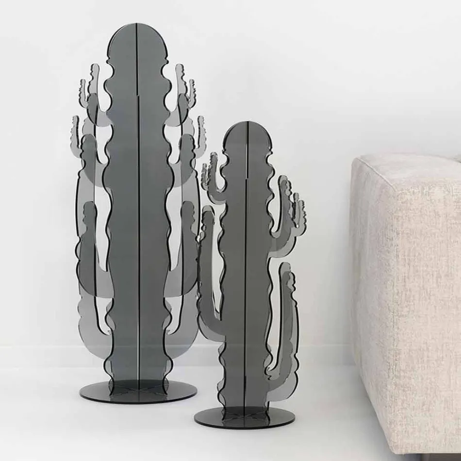 Planta de plexiglás decorativa, en varios colores, H 102cm Braies viadurini