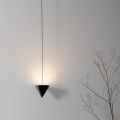 Lámpara de Pie Wire en Aluminio Negro y Cono Gran Diseño Minimalista - Mercado