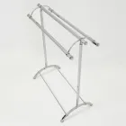 Perchero para toallas de baño vintage de latón fabricado en Italia - Aristide viadurini