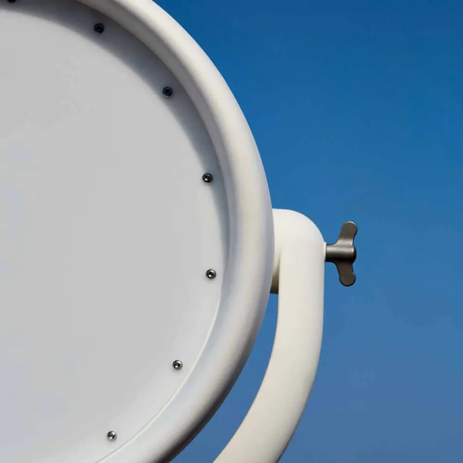 Lámpara de pie para exteriores Poleasy Design, 2 colores - Hollywood by Myyour viadurini