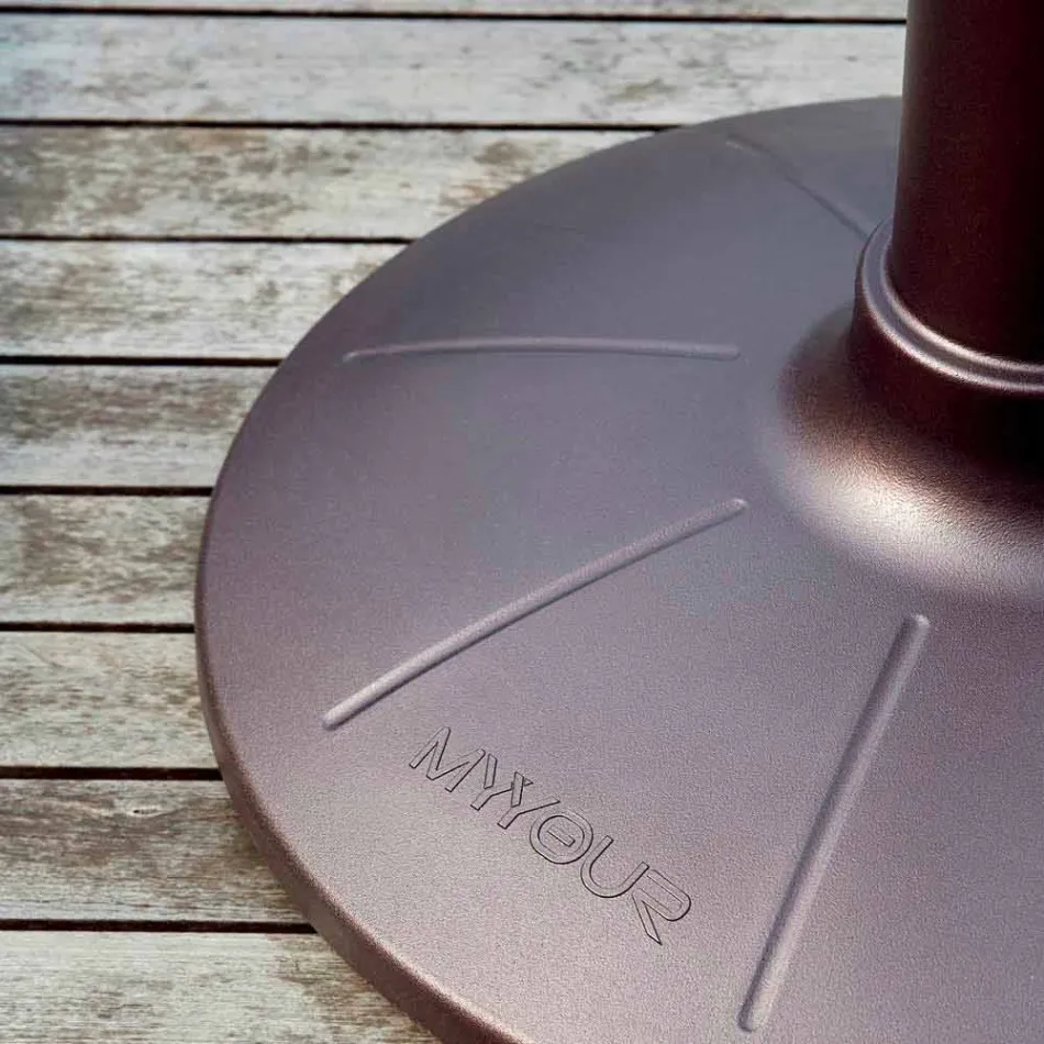 Lámpara de pie para exteriores Poleasy Design, 2 colores - Hollywood by Myyour viadurini