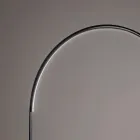 Lámpara de pie moderna con luz LED regulable en metal pintado - Picea viadurini