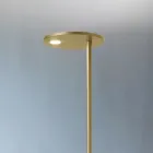 Lámpara de pie de metal con varios acabados fabricada en Italia - Lumi viadurini