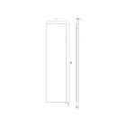 Placa Radiante de Acero al Carbono con Sistema Eléctrico Made in Italy - Bigne viadurini