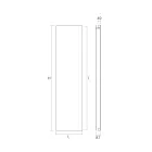 Placa Radiante con Sistema Mixto en Acero al Carbono Made in Italy - Bigne viadurini