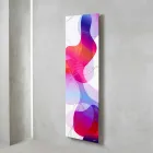 Placa radiante eléctrica de pared en acero con 1000 vatios - Decoración Kelvin viadurini