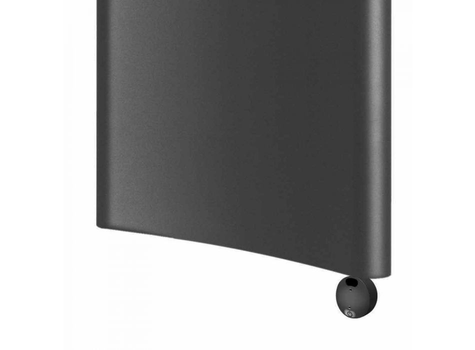 Radiador de pared moderno de placa radiante eléctrica hasta 1000 W - Doblado viadurini