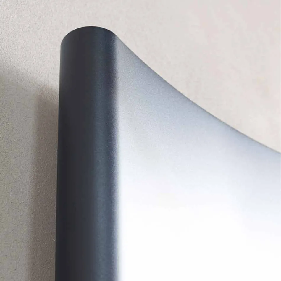 Radiador de pared moderno de placa radiante eléctrica hasta 1000 W - Doblado viadurini