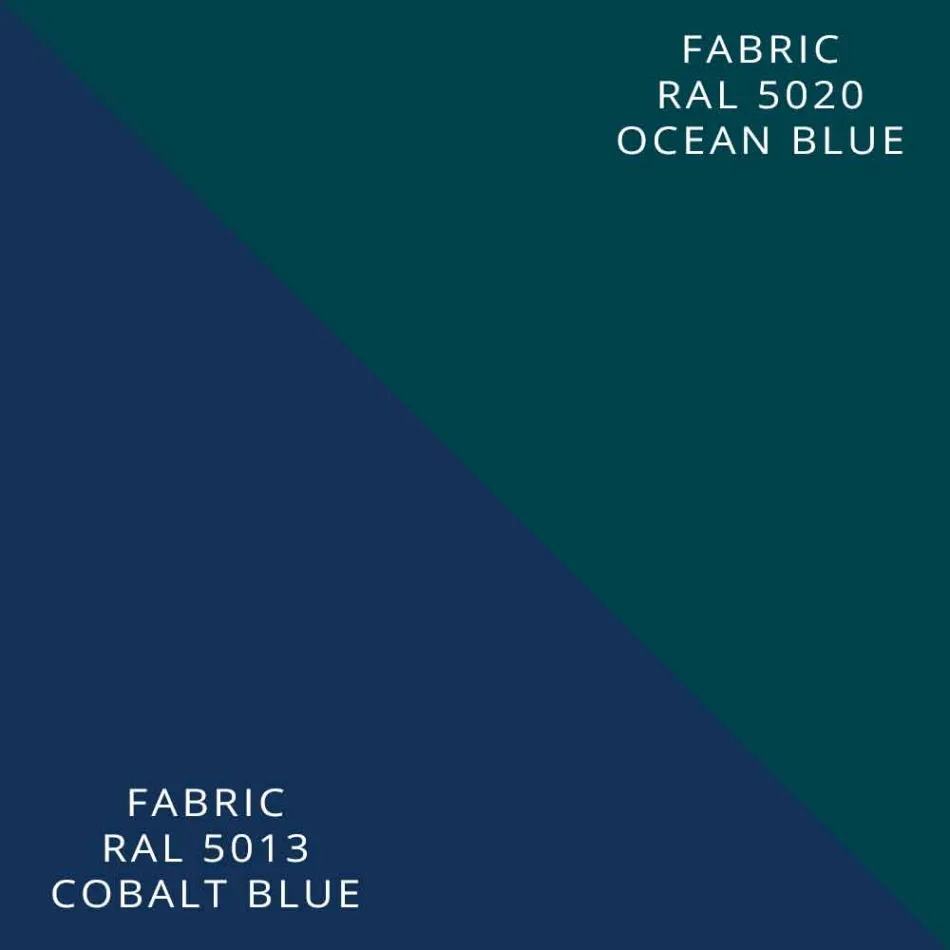 Placa Radiante en Aluminio y Diseño Eléctrico y Tejido de Color 150 W - Sam viadurini