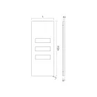 Placa eléctrica de acero al carbono Made in Italy - Confitada viadurini