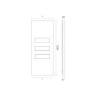 Placa calefactora hidráulica en acero al carbono Made in Italy - Confitada viadurini