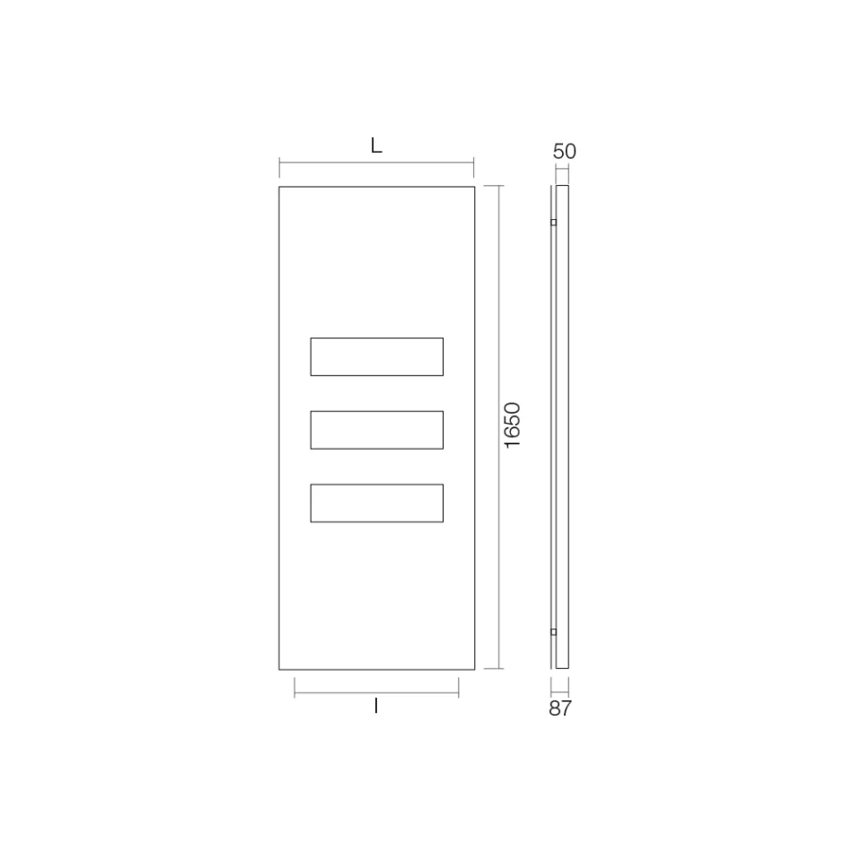 Placa calefactora hidráulica en acero al carbono Made in Italy - Confitada viadurini