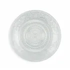 Platos De Vidrio Transparente Lujo Decoración Clásica 18 Piezas - Palazzo viadurini
