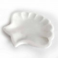 Platillo Seashell Design en mármol estatuario arenado Made in Italy - Mietta