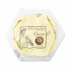 Plato de diseño hexagonal en mármol blanco de Carrara hecho en Italia - Sintia viadurini