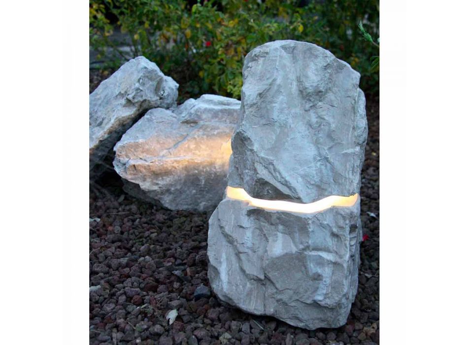 piedra brillante LED en Pesco Carnico suave, de una sola pieza viadurini
