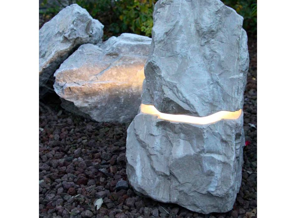 piedra brillante LED en Pesco Carnico suave, de una sola pieza viadurini